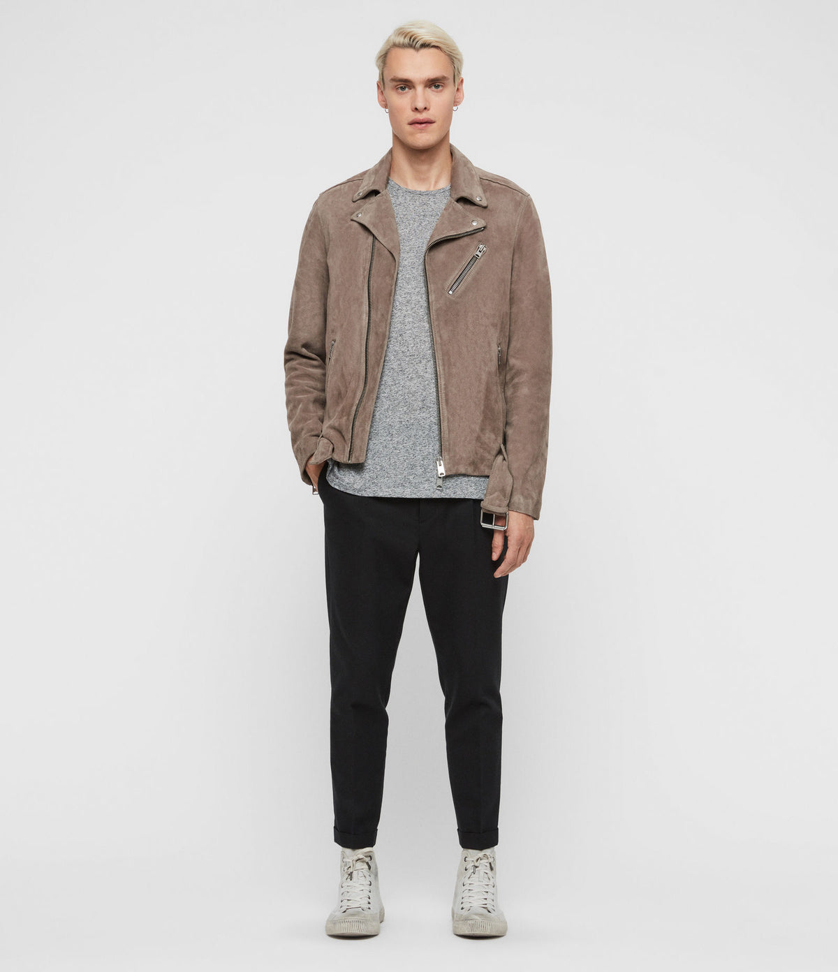 MEN'S KEMBLE SUEDE BOMBER JACKET