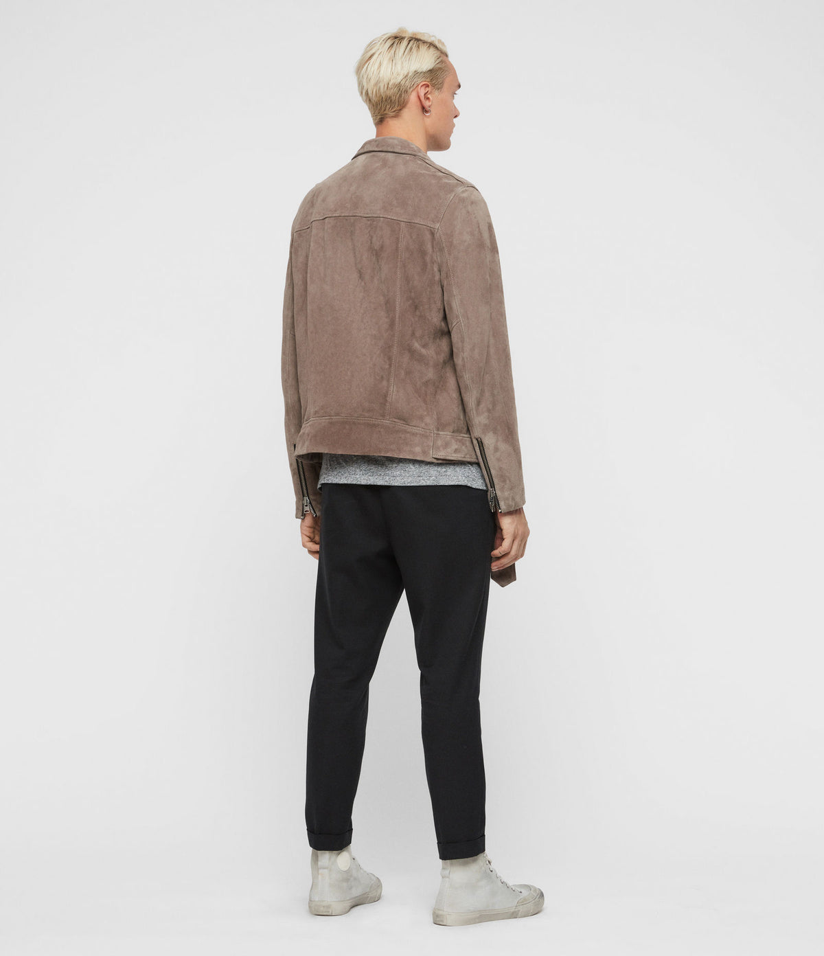 MEN'S KEMBLE SUEDE BOMBER JACKET